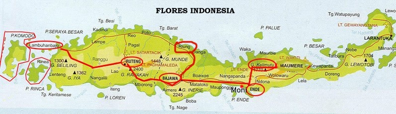 Flores Map