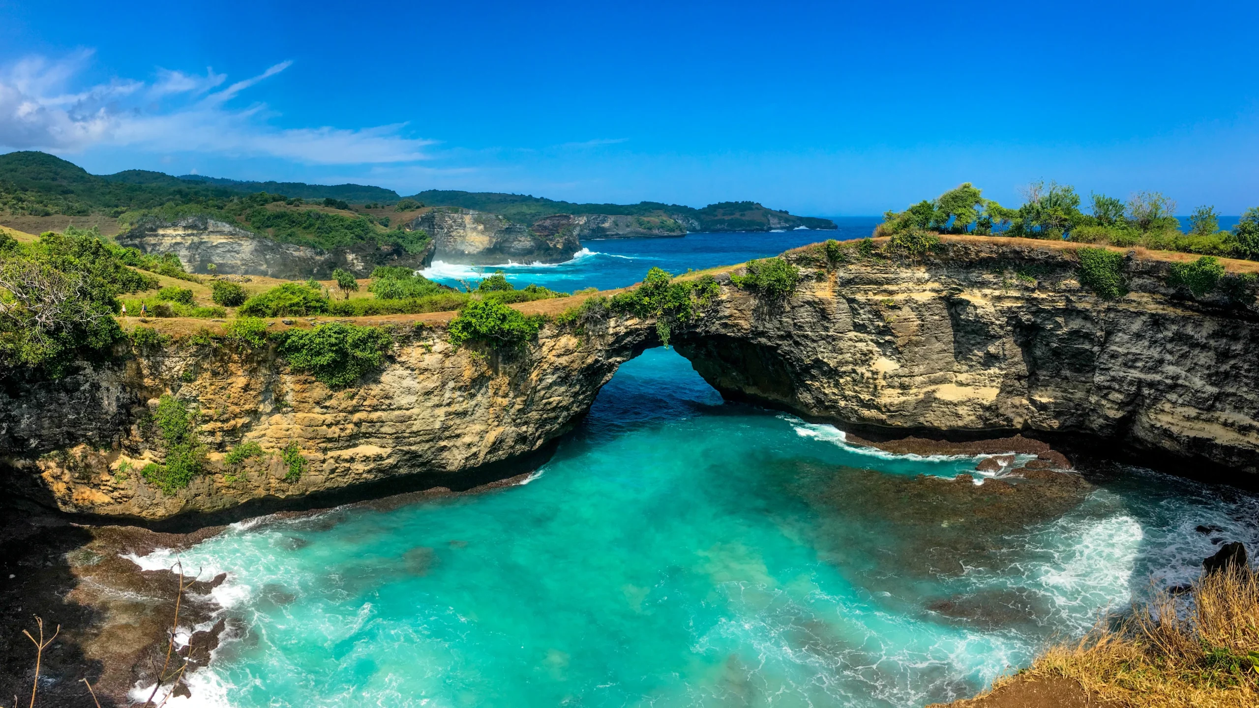 broken beach
