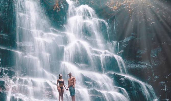 kanto lampo waterfall